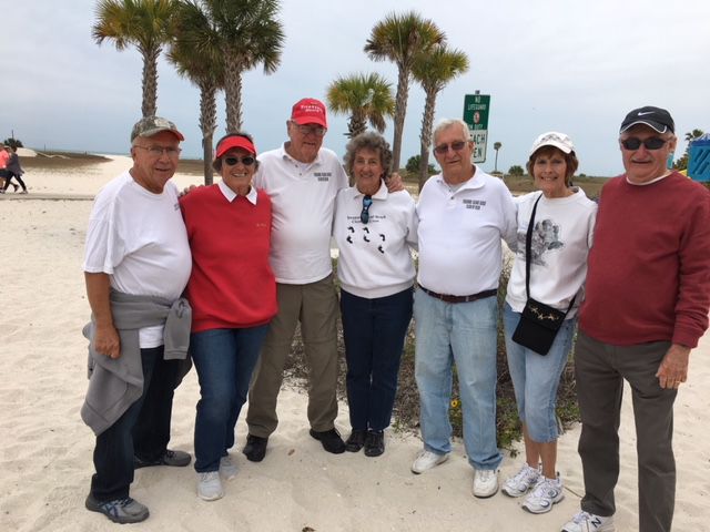 Treasure Island group does part to clean up beaches